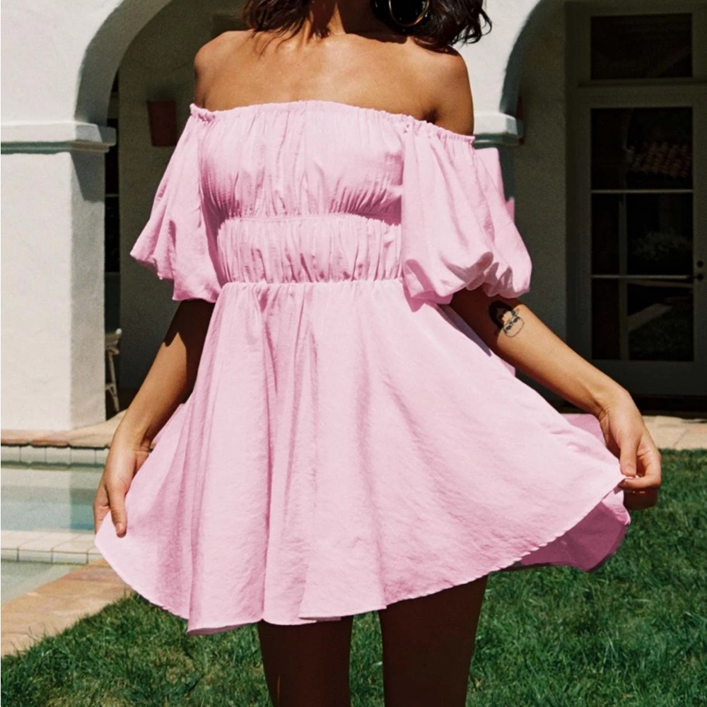 Princess Polly Halton Pink Mini Dress